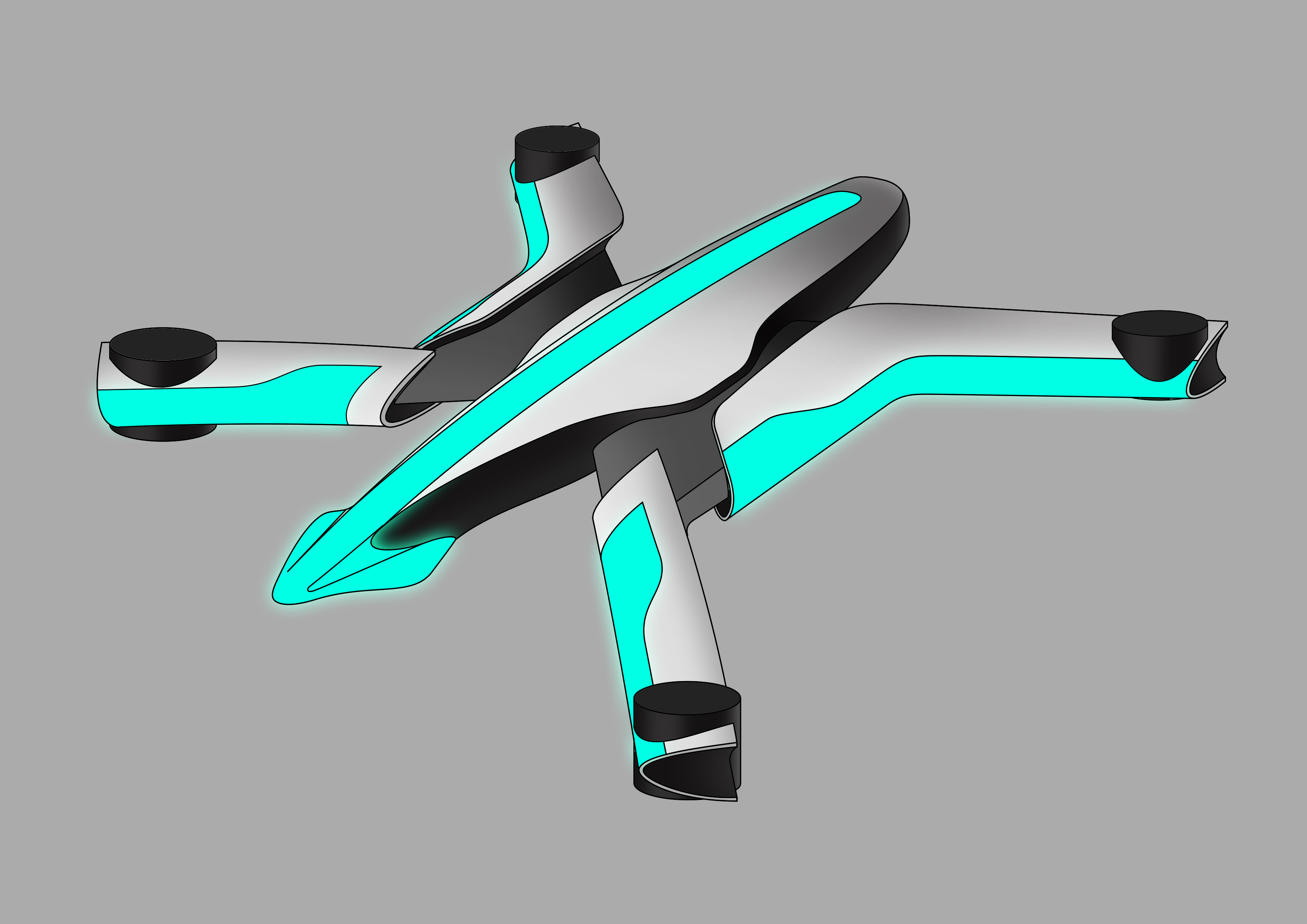 Racing drone concept